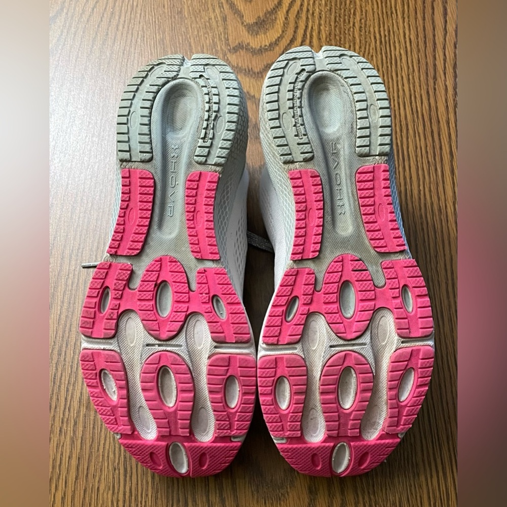 Under Armour White and Pink Athletic Sneakers - Picture 7 of 8